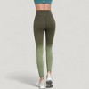 Anna-Kaci Active Women's High Waist Ombre Gradient Seamless Leggings with Wide Waistband - 4 of 4