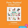 Big Dot of Happiness Christmas Pets Party Napkins, Cats and Dogs Holiday Party Decor, Holiday Pets, White 3-Ply Paper Luncheon Dinner Napkins - 24 Ct - 4 of 4