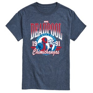 Men's - Marvel - Athletic Deadpool Short Sleeve Graphic T-Shirt - 1 of 4