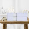 Premium Cotton Solid Plush Heavyweight Hotel Luxury Towel Set by Blue Nile Mills - 2 of 4