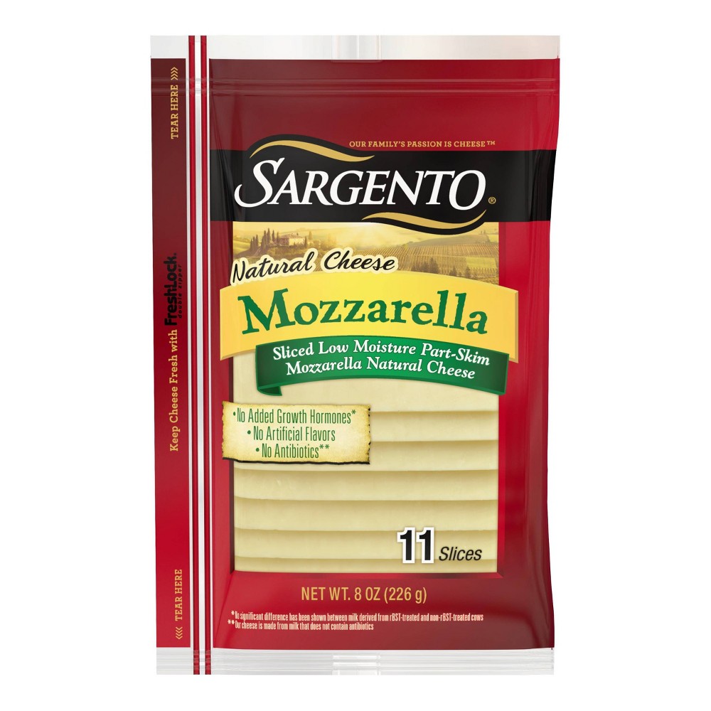 MOZZARELLA SLICED LOW MOISTURE PART-SKIM NATURAL CHEESE