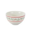 Melrose Stoneware Mistletoe Bowl (Set of 3) - 4 of 4
