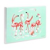 Stupell Industries Silly Flamingos Toilet Paper Rolls Bathroom Illustration Wall Plaque Art, 19" x 13" - 2 of 4