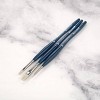 Borciani e Bonazzi Unico Bianco Synthetic Paint Brush Assorted Shapes -Set of 3 - Acrylic, Oil, Gel, Impasso Painting - Ergonomic Handle, - 2 of 4