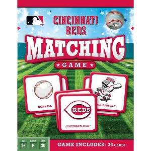 MasterPieces Officially Licensed MLB Cincinnati Reds Matching Game for Kids and Families - 1 of 4