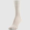 Goldtoe Signature Collection Women's 6pk Modern Essentials Flat Knit Mid Crew Socks - White 4-10 - 3 of 3