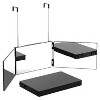 iMountek"3-Way Tri-Fold Mirror with Telescopic Hanger for Makeup, Shaving, Hair Cutting, and Styling"Black - 4 of 4