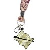 Harry Potter I Solemnly Swear That I Am Up To No Good Lanyard w/ Badge Holder and Marauders Map Rubber Charm Multicoloured - 4 of 4