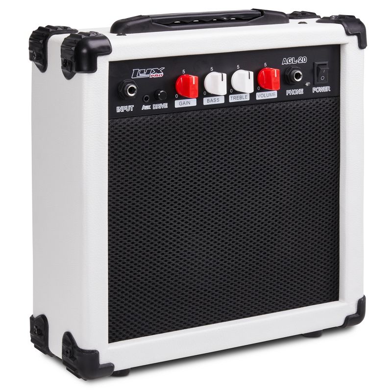 LyxPro Electric Guitar Amp, 20w Portable Mini Amplifier, 5 of 6