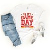 Simply Sage Market Women's In My Game Day Era - Red Short Sleeve Graphic Tee - 3 of 4
