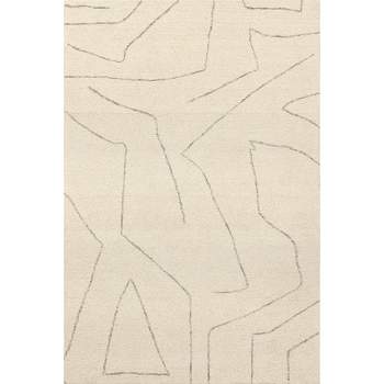 Arvin Olano x RugsUSA - Mulholland Textured Wool Area Rug Area Rug