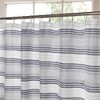 Horizontal Beach Stripe Water Repellent Shower Curtain - 2 of 4