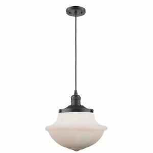 Franklin Restoration - 1 Light Oxford Mini Pendant In TraditionalStyle-11.5 Inches Tall and 11.75 Inches Wide - 1 of 1