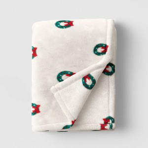 Christmas Plush Throw Blanket - Wondershop™ - 1 of 4