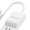 Belkin® Home and Office 700-Joules Surge Protector, 6 Outlets, 6-Ft. Cord with 360° Rotating Flat Plug, BE106001-06R in Black - 3 of 4