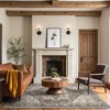Abynow Medallion Distressed Persian Indoor Area Rug - 3 of 4