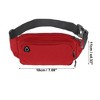 Unique Bargains Comfortable Double Layer Running Belt 1 Pc - 4 of 4