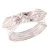 Hudson Baby Infant Girl Cotton Headbands 5pk, Gray Feather, 0-24 Months - 3 of 4
