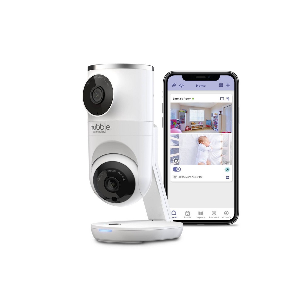 Photos - Baby Monitor Hubble Connected Dual Vision Cam