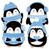 Big Dot of Happiness Winter Penguins - Decorations DIY Holiday and Christmas Party Essentials - Set of 20 - 2 of 4