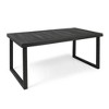 Maggift Patio End Tables, Stylish End Tables for Indoor and Outdoor Use, Ideal for Gardens, Backyard, Special Design, Gray, 69"*35.5"*29.5" - 4 of 4