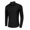 Clearlove Men's Christmas Shirts Long Sleeve Novelty Xmas Button Shirts - 3 of 4