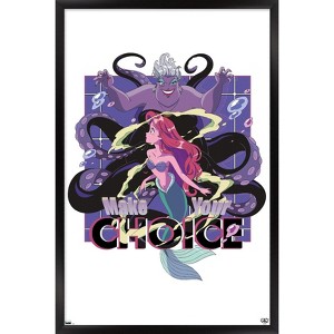 Trends International Disney Princess And Villains: Manga - Ariel Framed Wall Poster Prints - 1 of 4