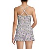 Lands' End Women's Chlorine Resistant Plunge X-Back Tankini Swimsuit Top - 2 of 4