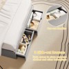 GustoWave Twin Bed Frame, with 2-Tier Storage Headboard and 2 Drawers - 4 of 4