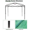 Portable Greenhouse for Indoor & Outdoor Plants, 6x8ft Durable PE Cover Pop-Up Green House Kit - 3 of 4