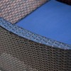 4pc Patio Rattan Chairs with Cushions - Brown - Captiva Designs - 4 of 4