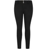 Women's Plus Size Asha Fit Regular High Rise Skinny Jean - black | CITY CHIC - 3 of 4