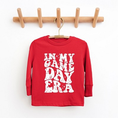 The Juniper Shop In My Game Day Era Toddler Long Sleeve Tee