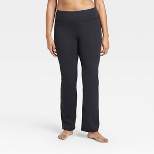 Women's Contour Power Waist Mid-Rise Straight Leg Pants - All in Motion™