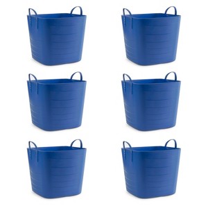 Life Story Tub Basket Plastic Storage Tote Bin with Carry Handles - 1 of 4