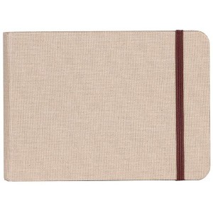 Clairefontaine Goldline Travel Album - 32 Blank Sheets - 4 x 5 3/4 A6 - Natural - 1 of 4
