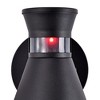 C Cattleya Motion Sensor Dusk to DawnOutdoor Wall Sconce with Black Finish - 3 of 4