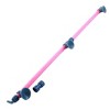 Unique Bargains Fish Tank Aquarium Plastic Air Oxygen Stone Bubble Wall Tube Pink 18 Inch Long - 3 of 3