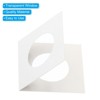 Unique Bargains Transparent Window Cardboard Collector Coin Holder 50 Pcs - 4 of 4