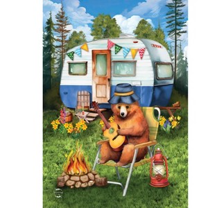 Briarwood Lane Summer House Flag 40x28 For Outdoor Camping Bear For Summer House Flag - 1 of 4