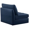 Meridian Furniture,Jacob Velvet Armless - 2 of 4