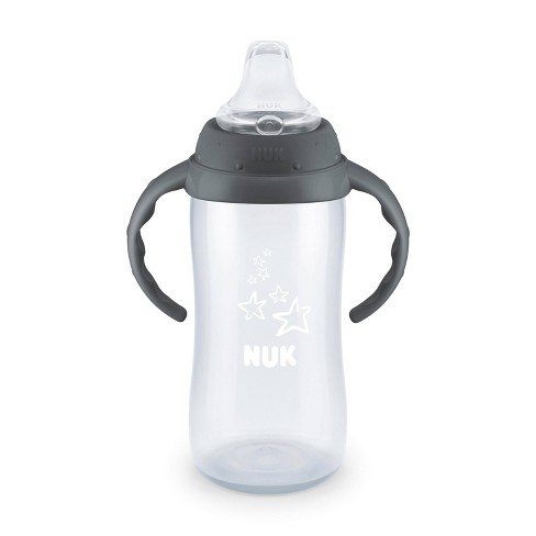 NUK Large Learner Fashion Cup with Tritan - Gray - 10oz