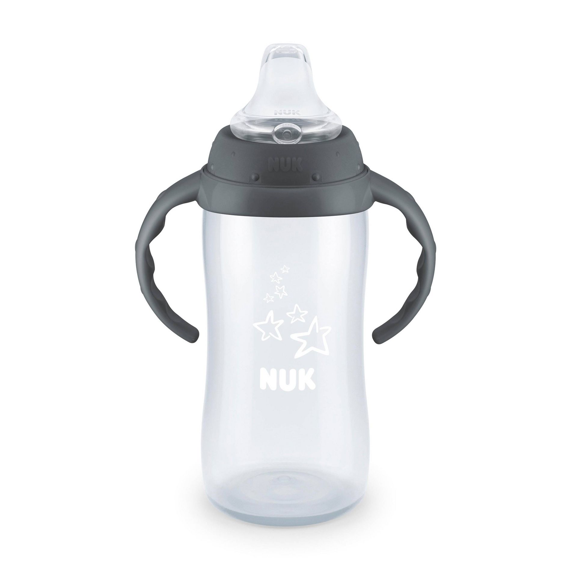 NUK Large Learner Fashion Cup with Tritan - Gray - 10oz