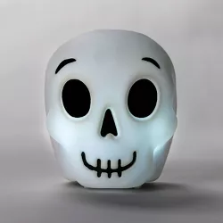 Light Up Warbler Skull Halloween Decorative Prop - Hyde & EEK! Boutique™