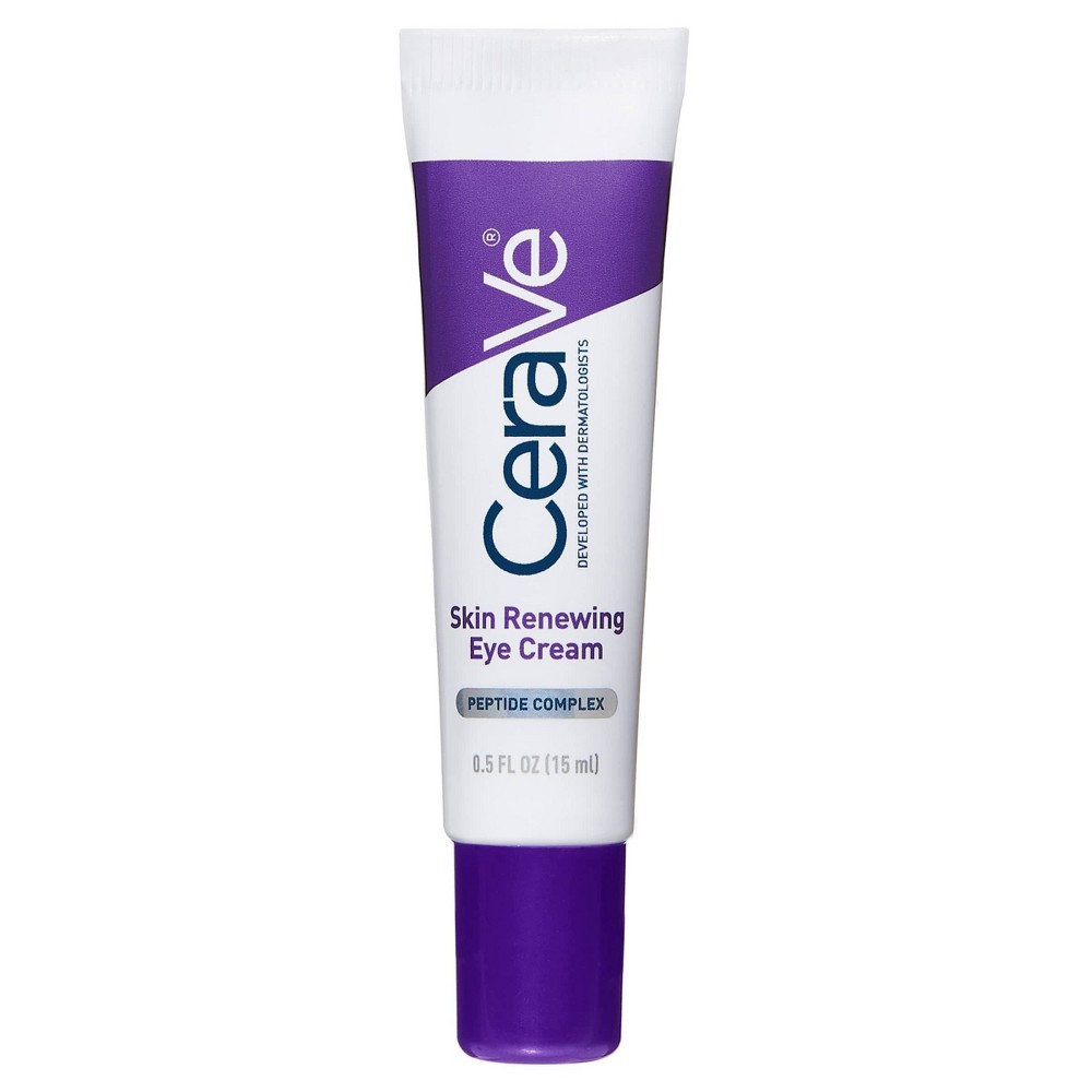 CeraVe CeraVe Skin Renewing Peptide Eye Cream - 0.5 fl oz: For Normal, Mature Skin, Unscented, Travel Size