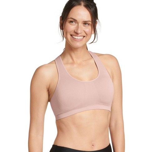 Jockey Seamless Crop Racer Back Sports Bra- Cups Removed/ No Pads