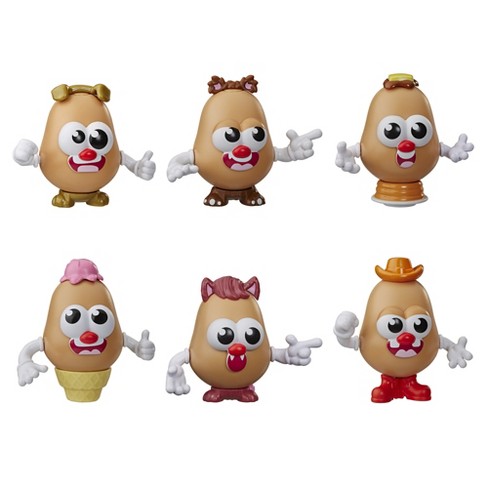 Mr Potato Head Tots 6 Mini Collectible Figures Target