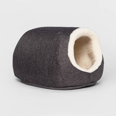 Dog & Cat Cave/Bed - Gray - Small - Boots & Barkley™