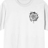 League Of Legends Arcane Ekko Adult White Crew Neck Short Sleeve T-shirt - 2 of 4