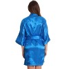 Just Love Womens Plush Solid Robe | Ladies Hooded Bathrobe - 3 of 3